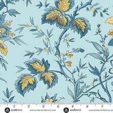 Beach House By Laundry Basket Quilts For Andover - Sky Ariel  1163-LB