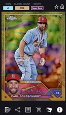 [DIGITAL CARD] Topps Bunt 2023 PAUL GOLDSCHMIDT GILDED GOLD BASE SFX, CARDINALS