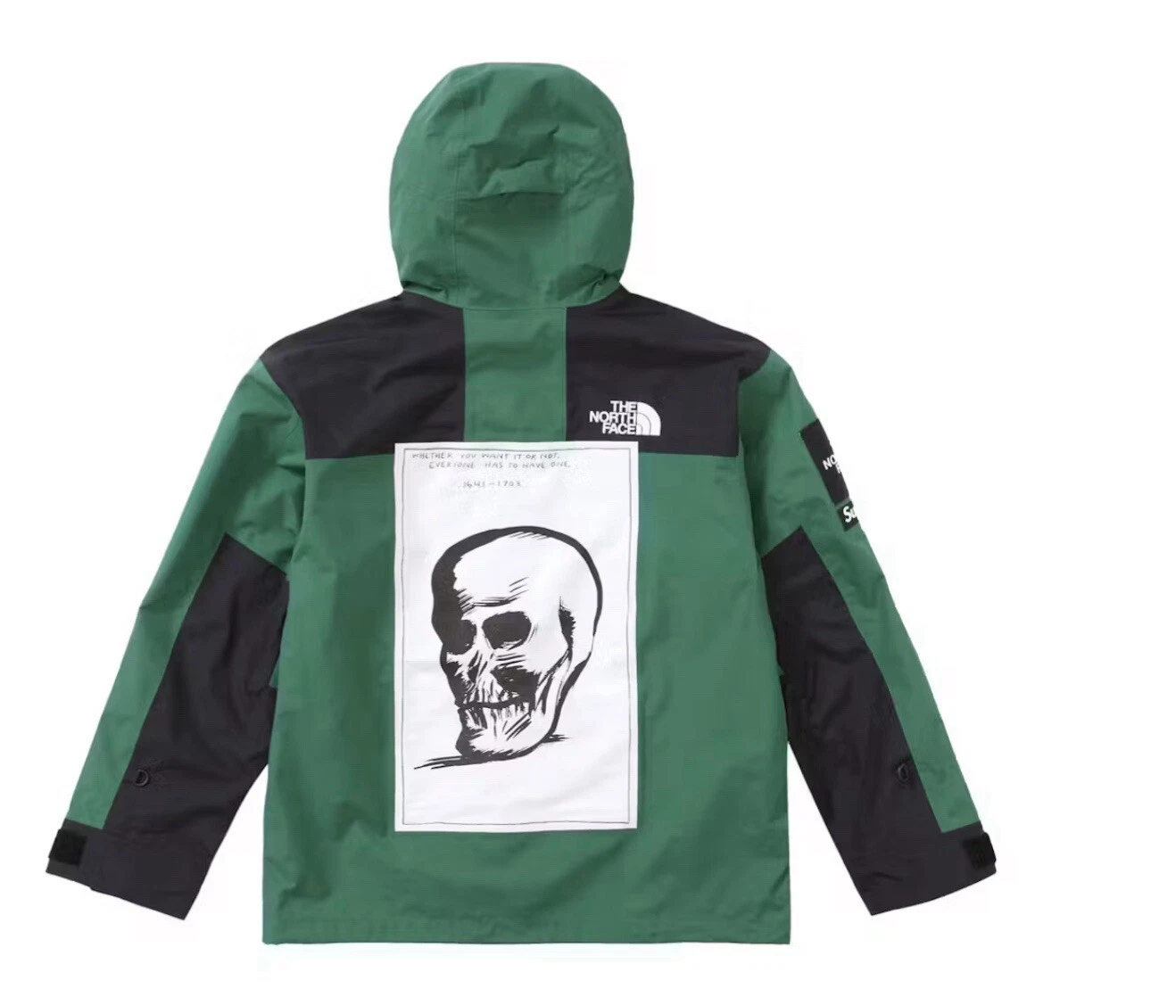 Veste de montagne Supreme x The North Face Raymond Pettibon verte taille L