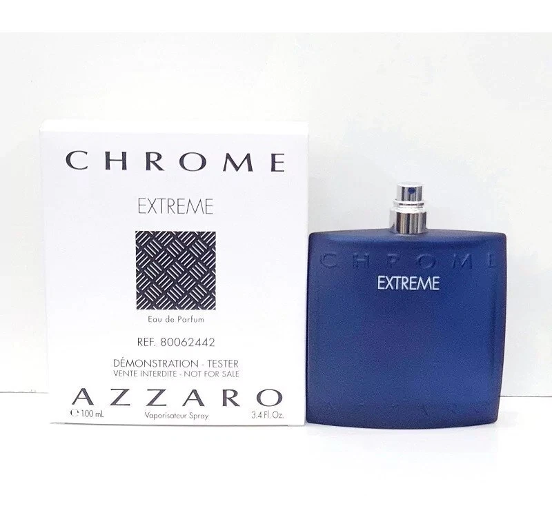 Azzaro Chrome Extreme Eau De Parfum for Men 3.4oz