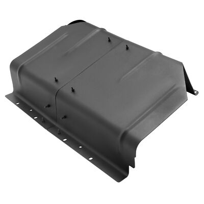 Heavy Duty Steel Fuel Tank Skid Plate For Jeep Wrangler YJ 1987-1995 – 15 Or 20 Gallon – Matte Black-606677