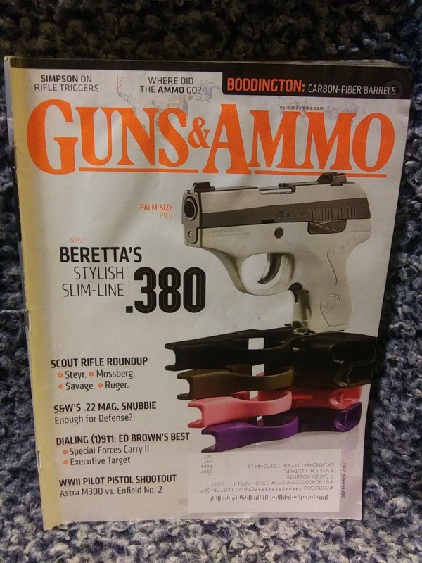 GUNS AND AMMO MAGAZINE COPY SEPTEMBER 2013
