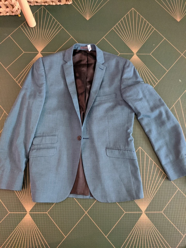 Ben Sherman Mens Suit Teal UK38/EU48 - image 2 of 4