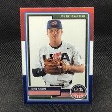 JOHN SHORT 2023 Panini USA Stars & Stripes RED WHITE BLUE #38 15U