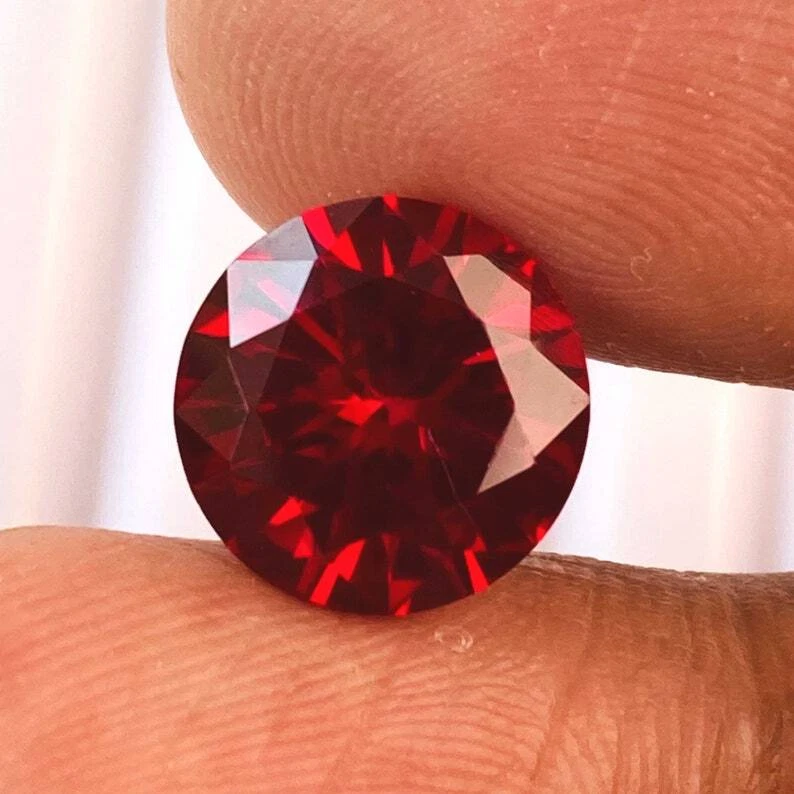 Red moissanite deals