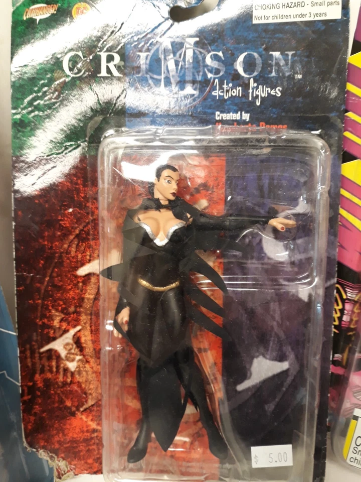 Lote de 3 figuras de acción ultra juguete Crimson Lisseth, Wild C.A.T.S Covert & Wetworks Foto 4 de 4