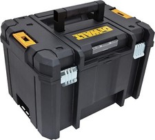 NEW Dewalt DWST17806 TSTAK Tool Box Deep Storage Box with Flat Top, Black**BEST