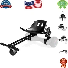 JetKart 2.0 Universal Hoverboard Go-Kart Attachment - 6" Tires, Adjustable Seat