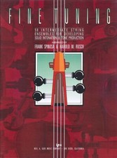 FINE TUNING MUSIC BOOK FOR VIOLIN 50 INTERMEDIATE STRING ENSEMBLES KJOS RUSCH
