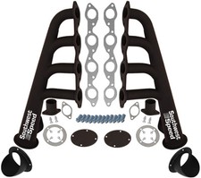 New Lake Style Headers With Turnoutsblackbbc 366-502 V-8chevyhot Rodstreet