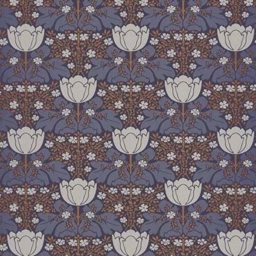 BEEP82236401 - Belle Epoque Bleu Floral Design Casadeco Papier Peint - Afbeelding 1 van 2