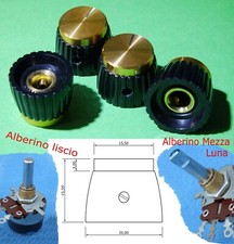 Marshall Knobs Manopola Vintage Amplificatore valvolare. COLORE ARGENTO