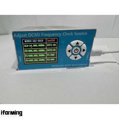 10M 0.1ppm OCXO Adjustable Frequency Standard 2.5K-200M Clock Source Module