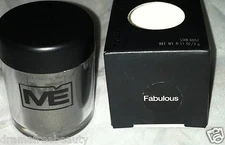 Mattese Elite Star Dust Loose Powder Eye Shadow *FABULOUS* Smokey Dark Silver Sh
