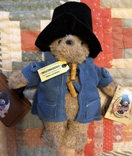 Paddington Bear 50th Anniversary Plush Rainbow Designs 2008 Suitcase Tags NWT