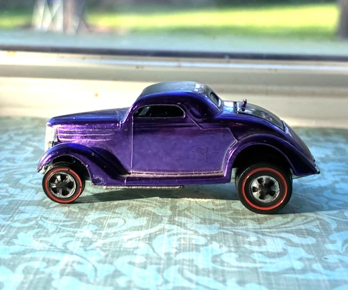 Hot Wheels '36' Ford Coupe 1968 in brilliant purple, used, great cond., SEE PICS