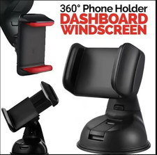 360 In Car Mobile Phone Holder Dashboard Suction Home Universal Mount Windscreen