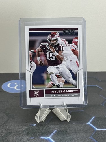 Myles Garrett #337 2017 Panini Score card
