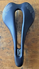 New Nos Selle Italia Slr Superflow Carbon Fibre Black Road Saddle 145mm X 175mm