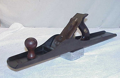 Vintage Stanley Bailey Number 7C Corrugated Bottom Plane partial Label Apr 19-10