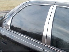6pc Luxury Fx Stainless Steel Pillar Post Trim For 1997-2001 Toyota Camry