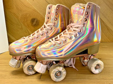 Impala Rollerskates Quad Skates Marawa Rose Gold US Womens Size 10 Light Use Box