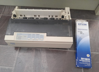 Epson LQ-300+ A4 Mono Nadeldrucker 24 Pin mit extra Farbband
