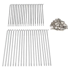 Spokes set for Kreidler Florett LF LH egg tank RS chrome K54 moped Mokick