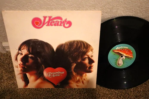 HEART DREMBOAT ANNIE ORIIGNAL ALBUM 1976 VG+ VINYL !