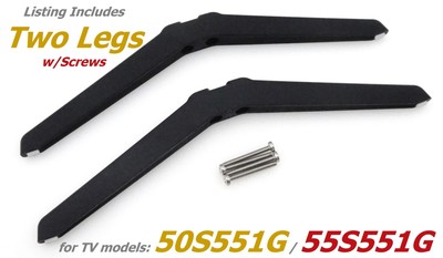 New TCL 55S551G 50S551G Stand Legs w/Screws [40105-000830] | eBay