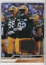 2024 Upper Deck CFL Jersey Martez Ivey #42 1lm9