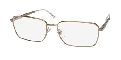 NEW CHOPARD VCHG05 EYEGLASSES ITALY BROWN METAL & PLASTIC 57-17-145 FULL-RIM