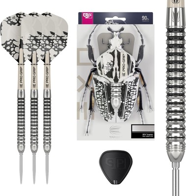 Target Darts EXO Edition 90% Tungsten Steel Tip Darts Set - Steel Point Dart Set