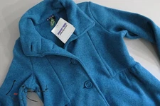 NWT Patagonia Girls Better Sweater Coat Color-underwater blue Size XXL 16-18