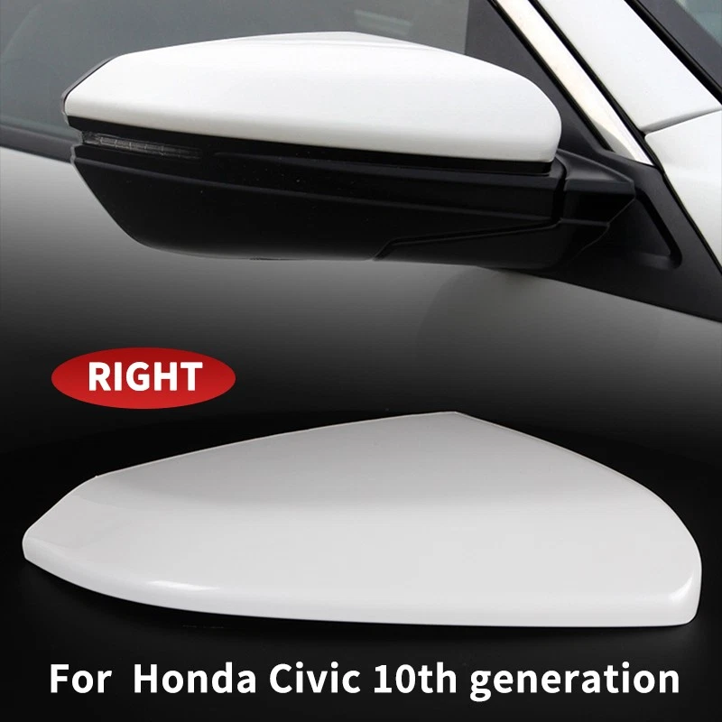 HONDA CIVIC 2016-2021: Cubierta De Espejo Lateral Derecho (Pasajero) – Negro Brillante Soillar