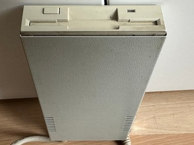 External DISK DRIVE-JIN TECH, Kompakt für AMIGA 500 - A4000, CDTV, works #01 25
