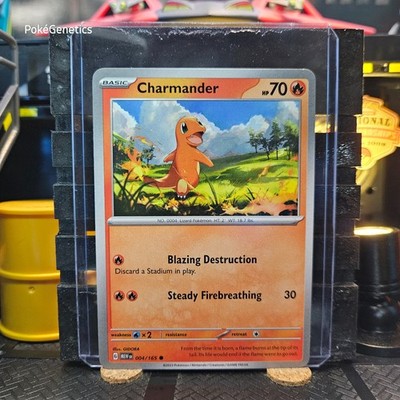 Charmander 151 Pokémon TCG 004/165 Scarlet & Violet Common