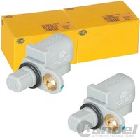 2X Hella ABS-SENSOREN Hinten Passend FÜR Ford C-MAX Focus Grand Kuga Tourneo