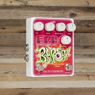 Open Box Electro-Harmonix Blurst Modulated Filter Guitar Effects Pedal with Powe
