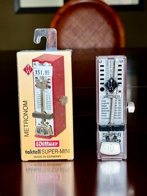 Wittner Taktell Super-Mini Mechanical Metronom - Made in Germany