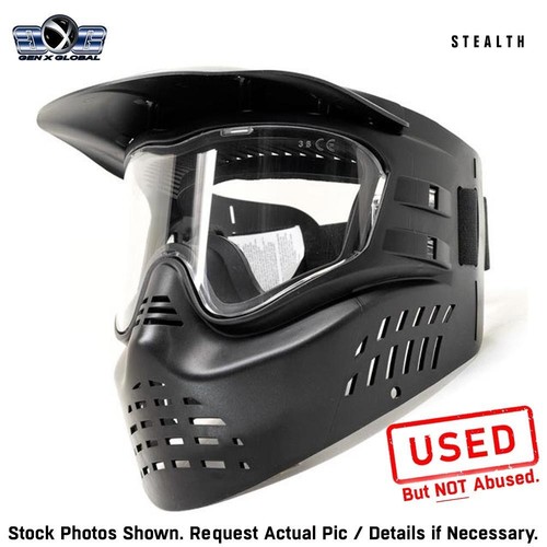 CLEARANCE GenX Global Stealth Paintball Goggles - Black