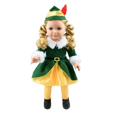 My Life As Elf 18-Inch Posable Doll, Blonde Hair & Blue Eyes, New
