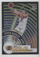 2020 Panini Donruss Optic T-Minus 3 2 1 Lime Green Prizm /149 Devin Booker 17hw