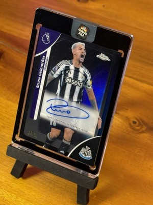 2025/26 TOPPS CHROME EPL BRUNO GUIMARÃES /10 AUTO COLORMATCH