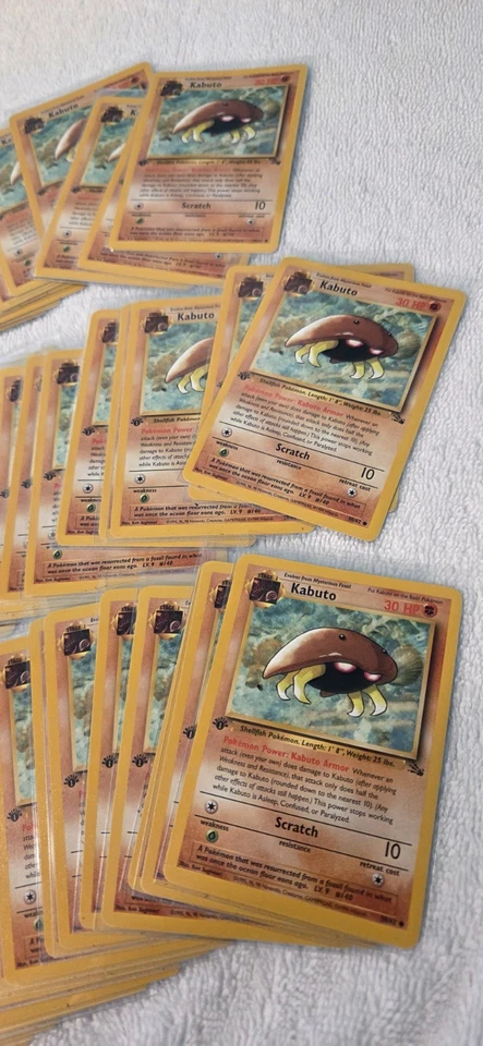 1999 Pokemon Fossil 1st Edition Kabuto #50/62 Mint to NMint! - Image 3 of 4