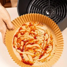 100 special sheets of paper for air frying baking oil paper silicone oil paper n