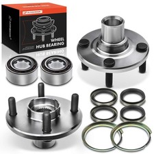 A-Premium 2 x Front Wheel Bearing and Wheel Hub with 4-Lug Compatible with Ch...