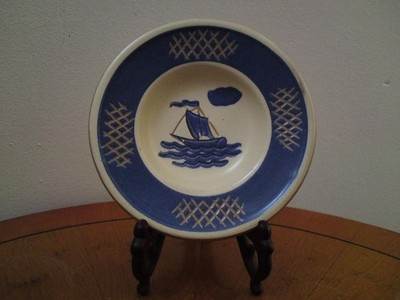 Terra Danica Keramik Keramik Keramik Schale mit Segelboot Motiv