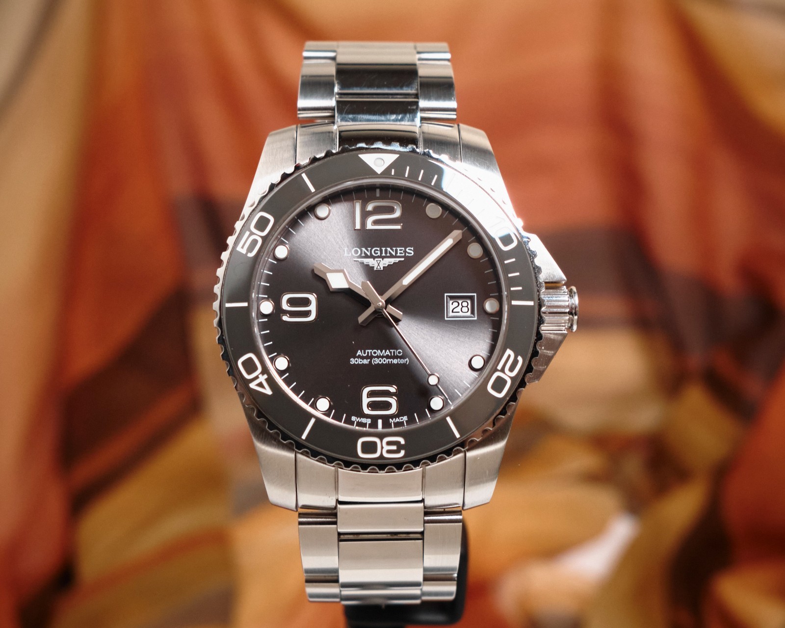 Longines HydroConquest Automatic 41mm Ceramic Gre… - image 1
