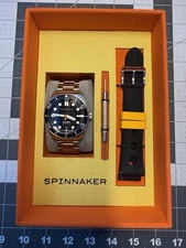 Spinnaker X Islander Croft 39mm Limited Edition Aventurine Dial Automatic Watch